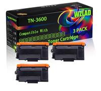 TN-3600 Compatible for Brother Toner Cartridge with Chip MFC-L5715DN MFC-L6710DW MFC-L6910DN Printers (3 Pack Black)