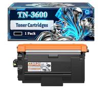 TN-3600 Toner Cartridges Compatible for Brother DCP-L5510DW HL-L5210DN HL-L5210DW HL-L5215DN HL-L6210DW HL-L6410DN Printers, With Chip Large Capacity 4000 Pages (1 Pack Black)