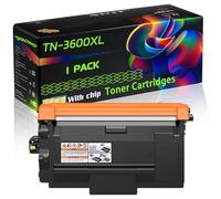 TN-3600XL Compatible for Brother Toner Cartridges with Chip HL-L6415DN MFC-L5710DN MFC-L5710DW MFC-L5715DN MFC-L6710DW MFC-L6910DN Printers (1 Pack Black)
