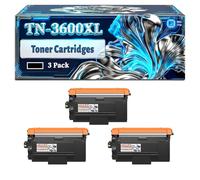 TN-3600XL Toner Cartridges Compatible for Brother DCP-L5510DW HL-L5210DN HL-L5210DW HL-L5215DN HL-L6210DW HL-L6410DN Printers, With Chip Large Capacity 7000 Pages (3 Pack Black)