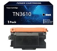 TN-3610 TN-3610XL Toner for Brother TN3610 TN3610XL HL-L5210DN L5210DW L5215DN L6210DW L6410DN L6415DN L5510DW MFC-L5710DN L5710DW L5715DN L6710DW L6910DN L6915DN Printer,Black-1 Pack