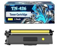 TN-426 Toner Cartridge Compatible for Brother HL-L8360CDW MFC-L8900CDW Printers, With Chip Large Capacity 6500 Pages (1 Pack Yellow)