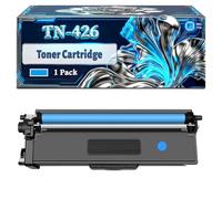 TN-426 Toner Cartridge Compatible for Brother HL-L8360CDW MFC-L8900CDW Printers, With Chip Large Capacity 6500 Pages (1 Pack Cyan)