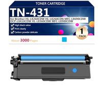 TN-431 High Capacity Toner Cartridges Compatible for Brother HL-L8260CDW HL-L8260CDN MFC-L8690CDW DCP-L8410CDW HL-L8360CDW MFC-L8900CDW Printers, Various Specifications Available,Cyan