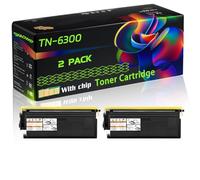 TN-6300 TN-6600 Compatible for Brother Toner Cartridge with Chip HL-1030 HL-1230 HL-1240 HL-1250 HL-1270 HL-1430 HL-1440 HL-1450 HL-1470 Printers (2-Pack Black)