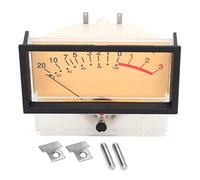 TN - 73 - HS - 9213H VU Meter | Consistent Audio DB Level Meter for Amplifiers/Recording Studio/Car Audio | ABS Material, 650Ω Impedance, 12V Backlight