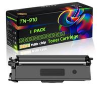 TN-910 Compatible for Brother Toner Cartridge with Chip HL-L9310CDW MFC-L9570CDW HL-L9310CDWT MFC-L9570CDWMT HL-L9310CDWTT Printers (1 Pack Black)