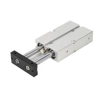 TN Series Pneumatic Cylinder Double Rod Double Shaft Type Bore 10 16 20 25 32 mm Stroke 10/20/30/40/50/60/70/75/80/90/100(Stroke 80mm,TN20)
