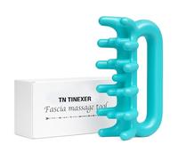 tn tinexer Fascia Massage Tool Trigger Point Massage Tools Anti Blaster for Cellulite Massager Tool Reaching Deep Myofascial Tissue Throughout The Body Release Muscle Knot Reduction (Blue)