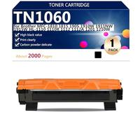 TN1060 Black High Capacity Toner Cartridge Replacement for Brother MFC-1810 1815 1905 1910W 1911NW 1915W HL-1110 1110R 1112 1112A 1201 1210W Printer,Black-1 pack