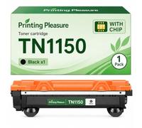 TN1150 Black Toner Compatible with Brother TN1150 TN-1150 1 Pack, With Chip