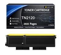 TN2120 Toner Cartridge Compatible for Brother TN 2120 TN2120 2600pages | for DCP-7030 DCP-7040 HL-2120 HL-2125 HL-2140 HL-2150 HL-2170 MFC-7040 MFC-7320 MFC-7440 MFC-7840 Printers,Black-2pack