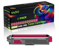 tn241 Compatible for Brother Toner Cartridge with Chip HL-3140CW Colour HL-3150CDW Colour HL-3170CDW Printers (1 Pack Magenta)