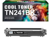TN241 TN241BK Toner Compatible for Brother HL 3140CW 3150CDW 3170CDW DCP 9020CDW 9015CDW 9020CDW MFC 9330CDW 9340CDW (Black, 1-Pack)