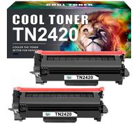 TN2420 Compatible Toner Cartridge for Brother Printer (2 pack Black)
