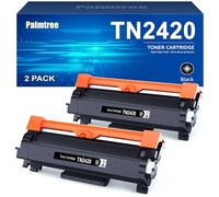 TN2420 Toner Cartridge for Brother HL-L2350DW Toner TN-2420 TN2410 TN-2410 HL L2350DW MFC-L2710DW MFC-L2710DN HL L2350DW HL-L2310D DCP-L2530DW MFC-L2750DW DCP-L2510D MFC-L2730DW HL-L2375DW (2 Black)