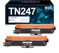 TN247 Toner Black Compatible with Brother TN-247 TN247BK Toner for MFC-L3750CDW MFC-L3770CDW HL-3210CW HL-L3230CDW MFC-L3730CDW DCP-L3510CDW (Pack of 2)