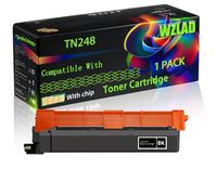 TN248 Compatible for Brother Toner Cartridge with Chip DCP-L3515CDW DCP-L3520CDW DCP-L3520CDWE DCP-L3527CDW Printers (1 Pack Black)
