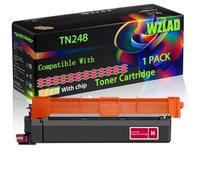 TN248 Compatible for Brother Toner Cartridge with Chip DCP-L3515CDW DCP-L3520CDW DCP-L3520CDWE DCP-L3527CDW Printers (1 Pack Magenta)