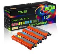 TN248 Compatible for Brother Toner Cartridge with Chip DCP-L3515CDW DCP-L3520CDW DCP-L3520CDWE DCP-L3527CDW Printers (4-Pack BK/C/M/Y)