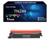 TN248 TN248XL Toner Cartridge Compatible for Brother TN-248C TN-248M TN-248Y TN-248BK for Brother DCP-L3560CDW MFC-L3755CDW L8340CDW L8390CDW HL-L3220CW L3220CDW L3240CDW Printer,M-1 Pack