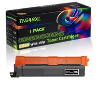 TN248XL Compatible for Brother Toner Cartridges with Chip DCP-L3515CDW HL-L3220 MFC-L3740CDW DCP-L3520CDW HL-L3220CW MFC-L3740CDWE Printers (1 Pack Black)