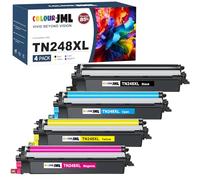 TN248XL Toner Cartridge Replacement Brother TN248XL TN248 TN248CMYK Compatible for Brother HL-L3220CWE DCP-L3520CDWE MFC-L8390CDW MFC-L8340CDW HL-L8230CDW HL-L8240CDW MFC-L3740CDWE (4 Pack)