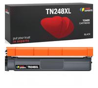 TN248XL Toner Cartridges Compatible for Brother HL-L3215CW, HL-L3220CW, HL-L3240CDW, DCP-L3520CDW, DCP-L3560CDW, MFC-L3740CDW, MFC-L3760CDW - High Yield Replacement (Black)
