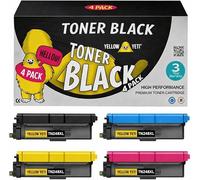 TN248XL Toner Cartridges Replacement for Brother TN248 Toner Compatible for DCP-L3515/3520/3527/3555/3560,HL-L3215/3220/3240,MFC-L3740/3760/8340/8390 1 SET