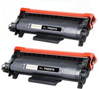 TN2510XL TN-2510XL HL-L2400DWE Toner Cartridge Compatible with Brother TN-2510XL,High Yield for Brother DCP-L2627DWE L2660DW; MFC-L2835DW L2860DWE L2860DW L2800DW L2827DWXL L2827DW (2 x Black)