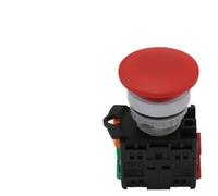 TN2BM-11M Self Reset Button Switch Opening 22mm 1Pcs(TN2BM-11M 红)