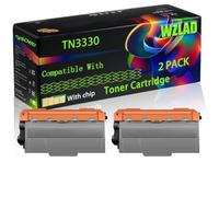 TN3330 Compatible for Brother Toner Cartridge with Chip HL-6180DW HL-6180DWT MFC-8510DN MFC-8520DN MFC-8950DW Printers (2-Pack Black)