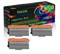 TN3330 Compatible for Brother Toner Cartridge with Chip HL-6180DW HL-6180DWT MFC-8510DN MFC-8520DN MFC-8950DW Printers (3 Pack Black)