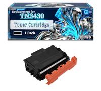 TN3430 Toner Cartridge Compatible for Brother DCP-L5500DN MFC-L5700DW MFC-L5200DW Printers, With Chip Large Capacity 3000 Pages (1 Pack Black)