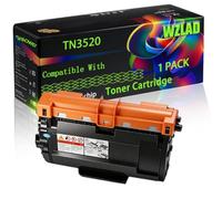 TN3520 Compatible for Brother Toner Cartridge with Chip MFC-L5750DW MFC-L6800DWT MFC-L6900DW Printers (1 Pack Black)