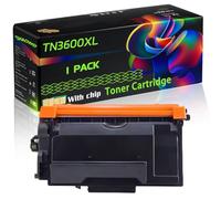 TN3600XL Compatible for Brother Toner Cartridge with Chip MFC-L5715DN MFC-L6710DW MFC-L6910DN Printers (1 Pack Black)