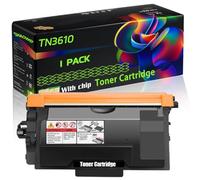 TN3610 Compatible for Brother Toner Cartridge with Chip HL-L6210DW MFC-L6710DW HL-L6410DN MFC-L6910DN Printers (1 Pack Black)