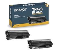 TN423 Black / Cyan / Magenta / Yellow Compatible Toner Cartridges With Chip For Brother DCP-L8410CDW HL-L8260CDW HL-L8360CDW MFC-L8610CDW MFC-L8690CDW MFC-L8900CDW Printer (TN423 Black, 1)