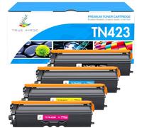 TN423 Compatible for Brother MFC-L8690CDW HL-L8260CDW DCP-L8410CDW Toner | TN-423 TN-421 TN421 TN 423 421 Cartridges HL-L8360CDW MFC-L8900CDW 8690CDW 8260CDW 8410CDW Black Cyan Yellow Magenta 4-Pack