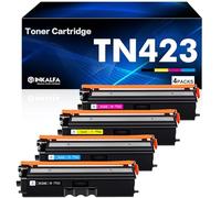TN423 MFC-L8690CDW Toner Compatible for Brother TN-423 TN-421 TN 423 Brother HL-L8260CDW DCP-L8410CDW HL-L8360CDW MFC-L8900CDW 8690CDW 8260CDW 8900CDW Black Cyan Yellow Magenta 4-Pack