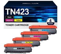 TN423 Toner Cartridges Compatible for Brother TN-423 Toner Multipack TN421 TN-421 for Brother MFC-L8690CDW HL-L8260CDW DCP-L8410CDW HL-L8360CDW MFC-L8900CDW(Black, Cyan, Magenta, Yellow, 4 Pack)
