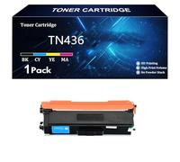 TN436 Toner Cartridge Compatible Replacement for Brother TN-436 TN431 TN433 HL-L8360CDW HL-L8360CDWT HL-L9310CDW MFC-L8895CDW MFC-L8900CDW MFC-L8905CDW MFC-L9570CDW Printer,C-1 Pack