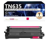 TN635 Toner Cartridge Replacement for Brother HL-L8430CDW HL-L8430CDWT HL-L8570CDW MFC-L8730CDW MFC-L8930CDW MFC-L8970CDW MFC-EX575 Printers, 5500 Pages,Magenta-1 pack