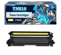 TN810 Toner Cartridges Compatible for Brother HL-L9410CDN HL-L9430CDN HL-L9470CDN HL-L9670CDN Printers, With Chip Large Capacity 22000 Pages (1 Pack Yellow)