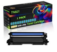 TN821 Compatible for Brother Toner Cartridge with Chip HL-L9430CDN HL-L9470CDN MFC-L9630CDN Printers (1 Pack Cyan)
