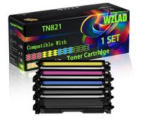 TN821 Compatible for Brother Toner Cartridge with Chip HL-L9430CDN HL-L9470CDN MFC-L9630CDN Printers (4-Pack BK/C/M/Y)