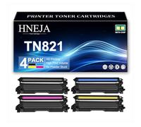 TN821 Toner Cartridge, Compatible TN821BK TN821C TN821M TN821Y Toner Cartridges for Brother HL-L9430CDN HL-L9470CDN HL-L9470CDNT HL-L9470CDNTT MFC-L9670CDN MFC-L9630CDN Printer,4 Colors-1 Pack