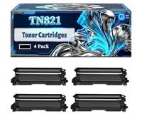 TN821 Toner Cartridges Compatible for Brother HL-L9430CDN HL-L9470CDN MFC-L9630CDN MFC-L9670CDN Printers, With Chip Large Capacity 22000 Pages (4 Pack Black)