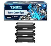 TN821 Toner Cartridges Compatible for Brother HL-L9430CDN HL-L9470CDN MFC-L9630CDN MFC-L9670CDN Printers, With Chip Large Capacity 22000 Pages (3 Pack Black)