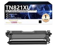 TN821XL Toner Cartridge Compatible for Brother HL-L9430CDN L9470CDN MFC-L9670CDN L9630CDN Printers, High Yield 12000 Pages, Clear Printing ,Black-1 pack
